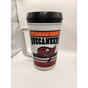 Vintage NFL Tampa Bay Buccaneers super thermo Insulated Mug cup 22 Oz
